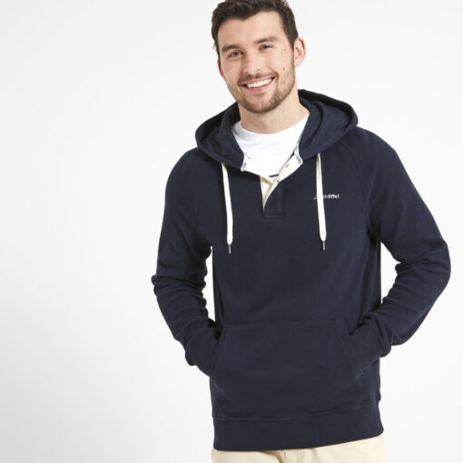 Schoffel Hartland Quay Hooded Jumper navy