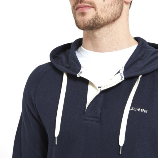 Schoffel Hartland Quay Hooded Jumper navy