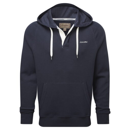 Schoffel Hartland Quay Hooded Jumper navy