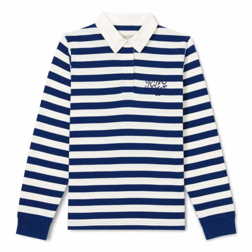 R M Williams Nundle Ladies Rugby Shirt Navy-White KR800JE6301