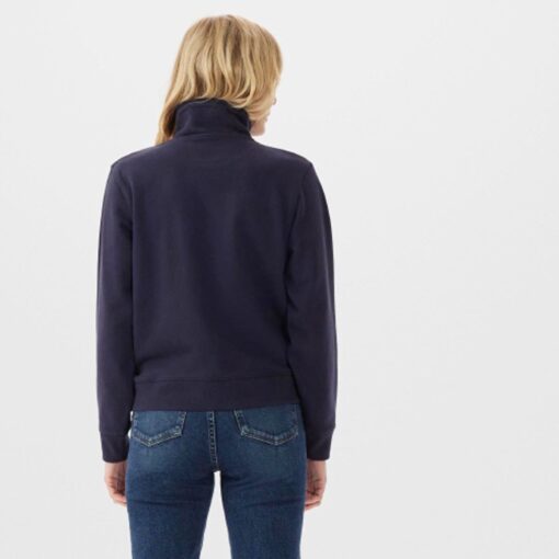 RM Williams Trickett Zip Neck Sweatshirt in dark navy