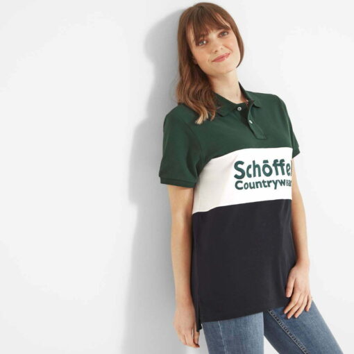 Schoffel Exeter Heritage Polo Shirt in Navy
