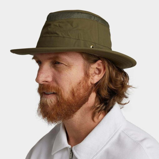 Tilley LTM5 AIRFLO® Medium Brim Hat 2 Olive- TM5-OLIV