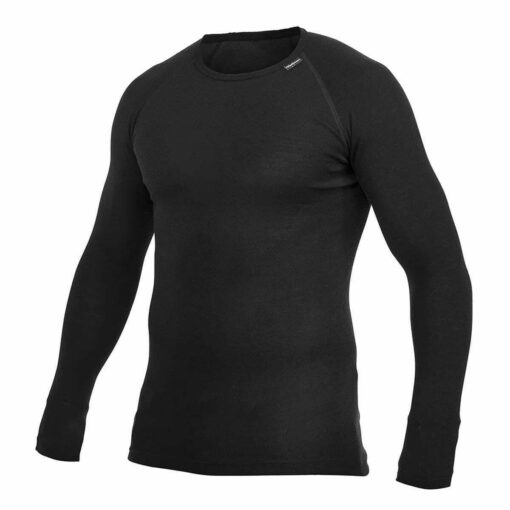 Woolpower Crewneck LITE in Black 711104