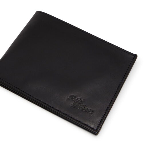 RM WIlliams Singleton Bi Fold Wallet black