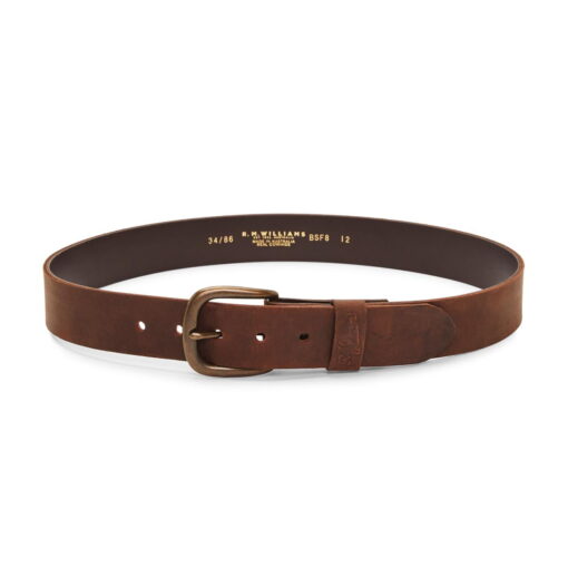 RM Williams Goodwood Belt bark