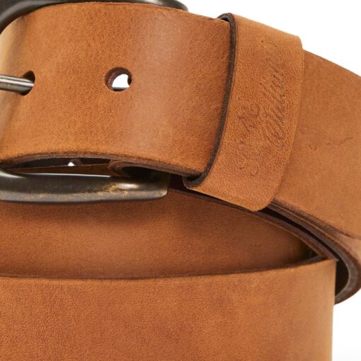 RM Williams Goodwood Belt vintage brown