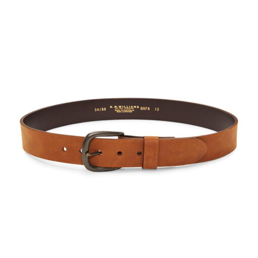 RM Williams Goodwood Belt vintage brown