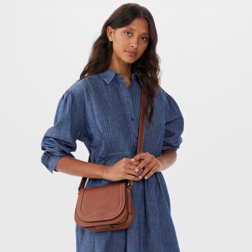RM Williams Ranger Saddle Bag caramel
