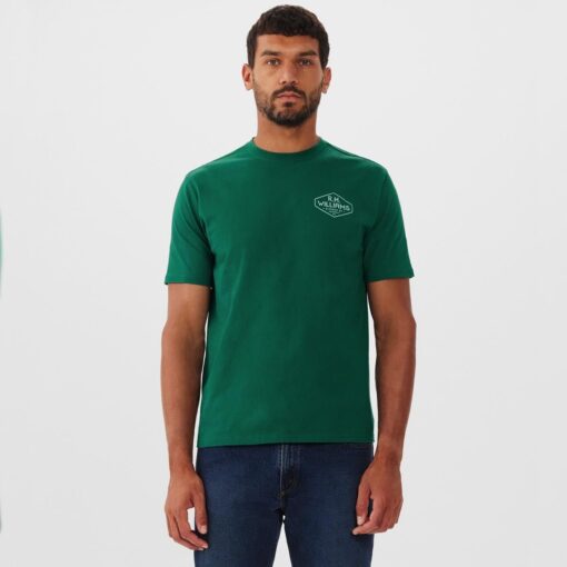 RM Williams Gladstone T Shirt forest green