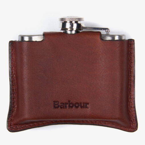 Barbour 4oz Hinged Hip Flask