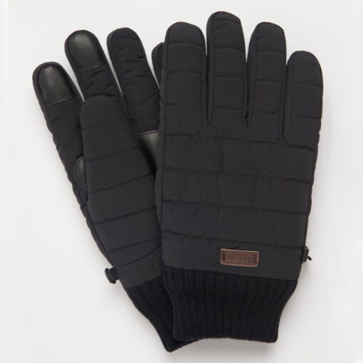 Barbour Banff Quilted Gloves in Black MGL0110BK31