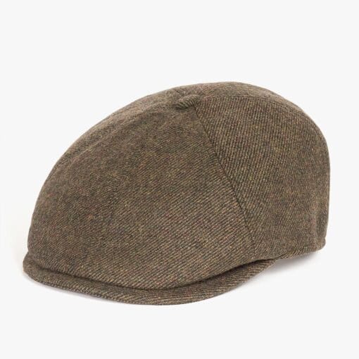 Barbour Claymore Bakerboy Cap Olive Twill