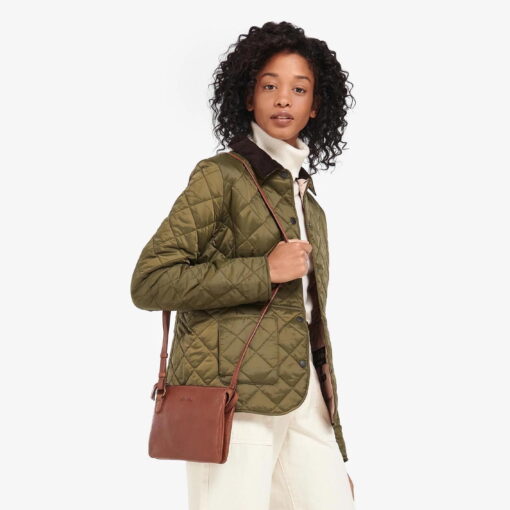 Barbour Lochy Leather Crossbody Bag