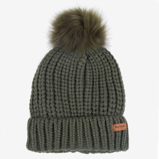 Barbour Saltburn Beanie Hat in Olive LHA0336OL31
