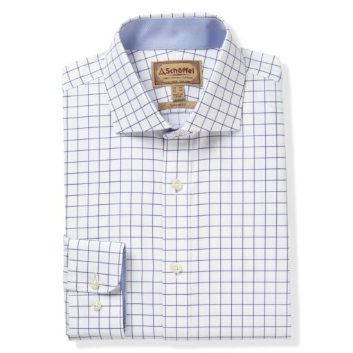 Schoffel Greenwich Tailored Shirt in purple