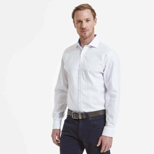 Schoffel Greenwich Tailored Shirt in white