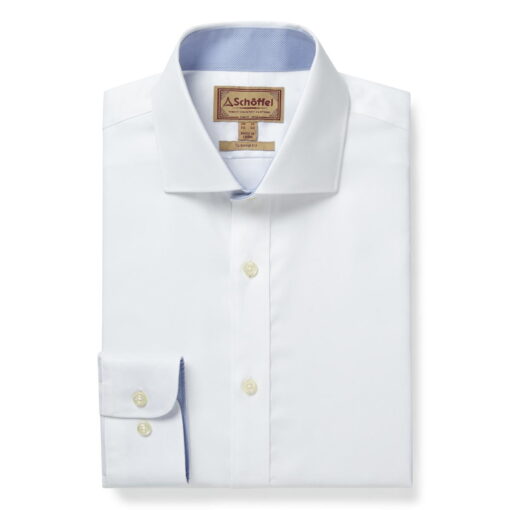 Schoffel Greenwich Tailored Shirt in white