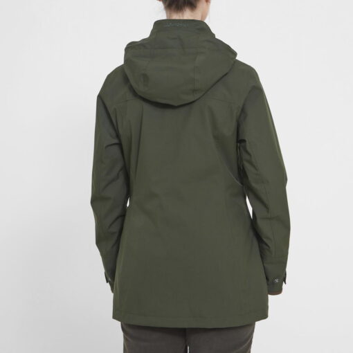 Schoffel Teal Ultralight Coat in forest