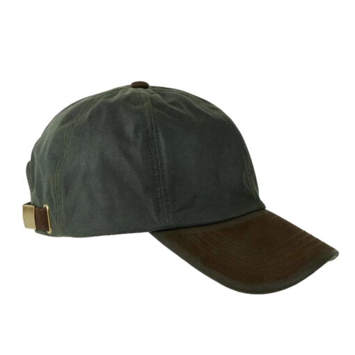 Failsworth Wax Baseball Cap in Olive