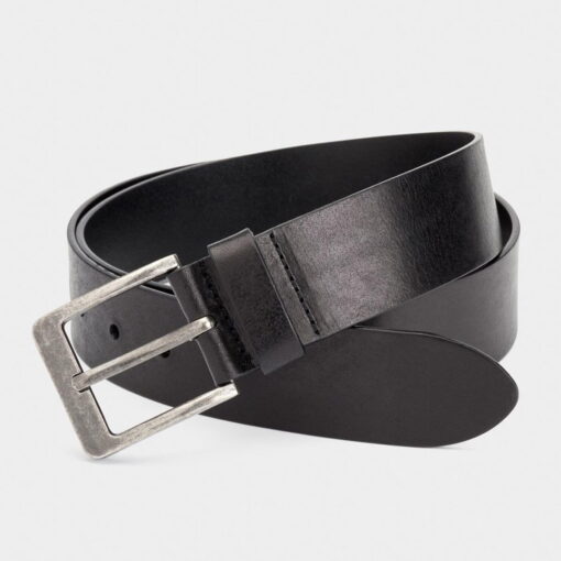 Ibex Of England Creta Wax Leather Belt Black