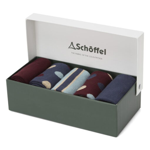 Schoffel Bambo Socks (Box Of 5)