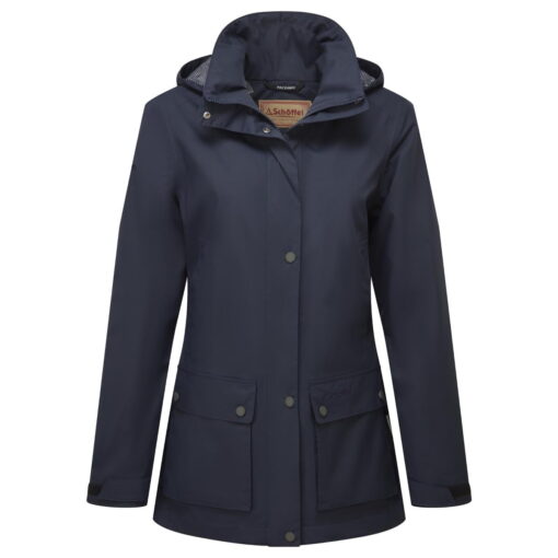 Schoffel Edith Jacket in true navy