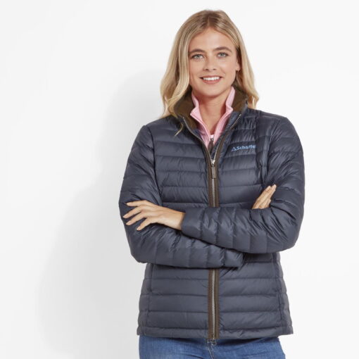 Schoffel Hambleton Down Jacket in Petrol Blue 22-13364-8983 front