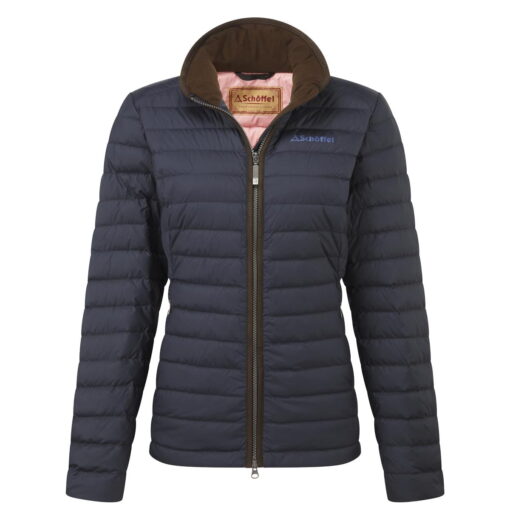 Schoffel Hambleton Down Jacket in Petrol Blue 22-13364-8983