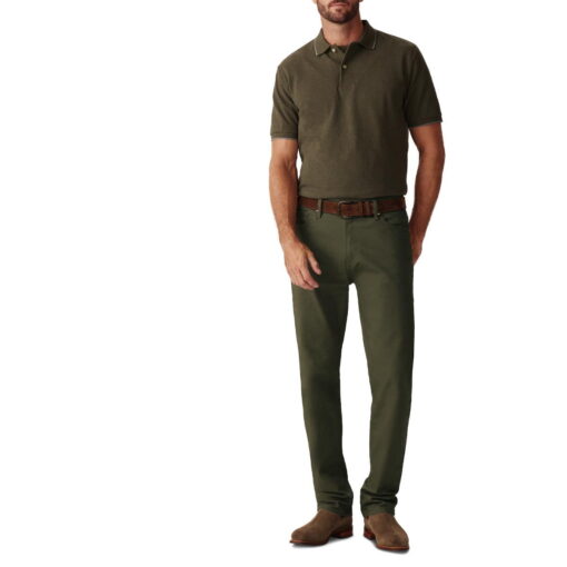 RM Williams Ramco II Drill Jeans in olive