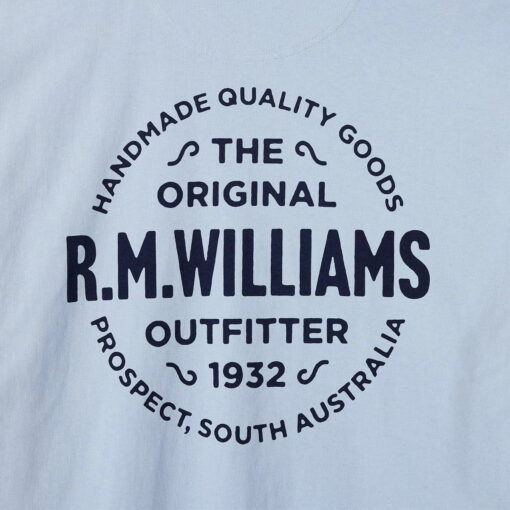 RM Williams Type T Shirt light blue