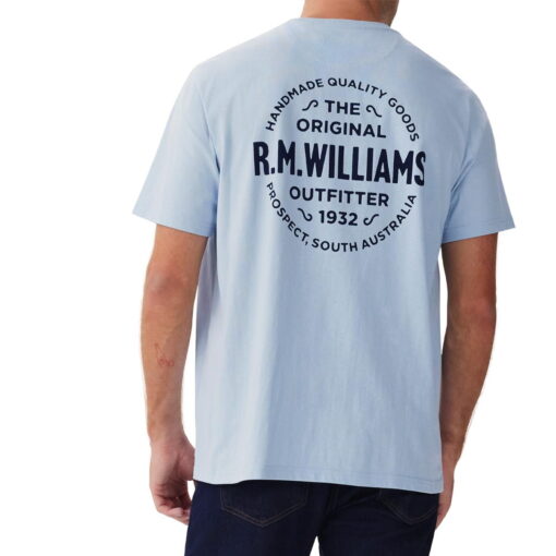 RM Williams Type T Shirt light blue