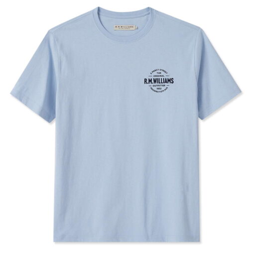 RM Williams Type T Shirt light blue