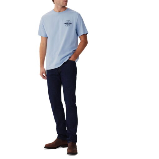 RM Williams Type T Shirt light blue