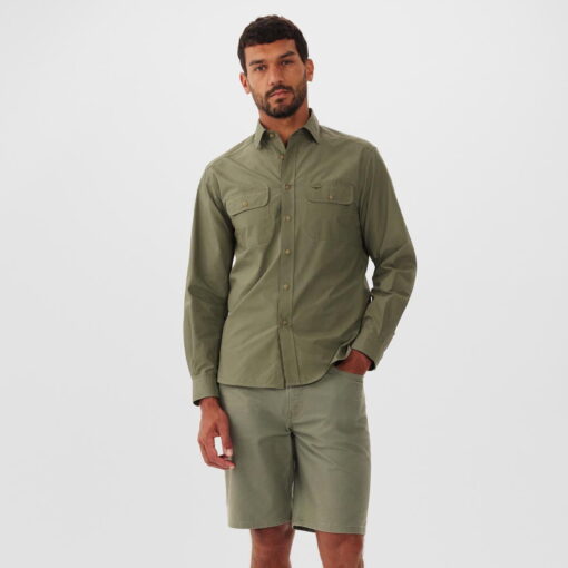 RM Williams Nicholson Shorts in olive