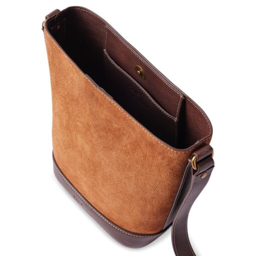 RM Williams Range Bucket Bag in cognac