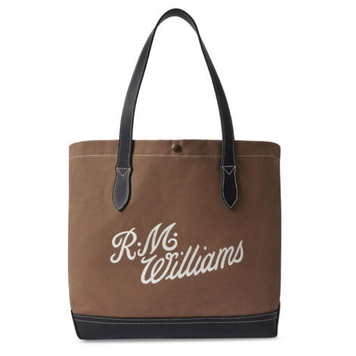 RM Williams Sorrento Tote in black-brown