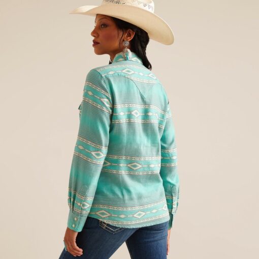 Ariat Jadeite Shirt in Jade 10048700 back