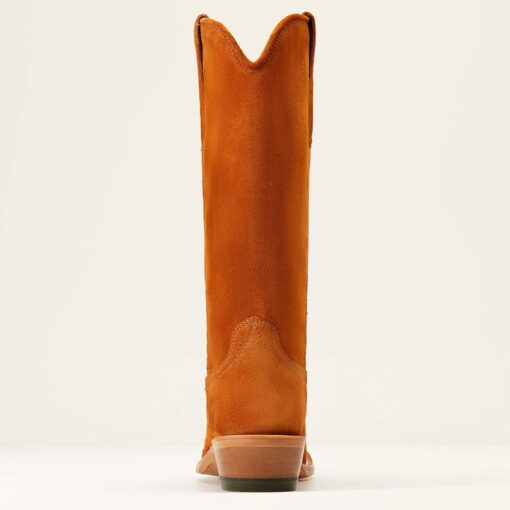 Ariat Memphis Western Boot in Penny Roughout heal 10047001