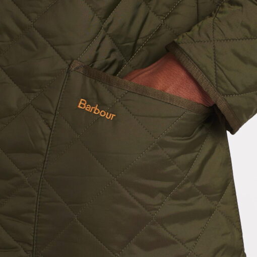 Barbour Heritage Liddedale Quilted Jacket in olive