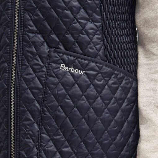 Barbour Swallow Quilted Gilet in dark navy