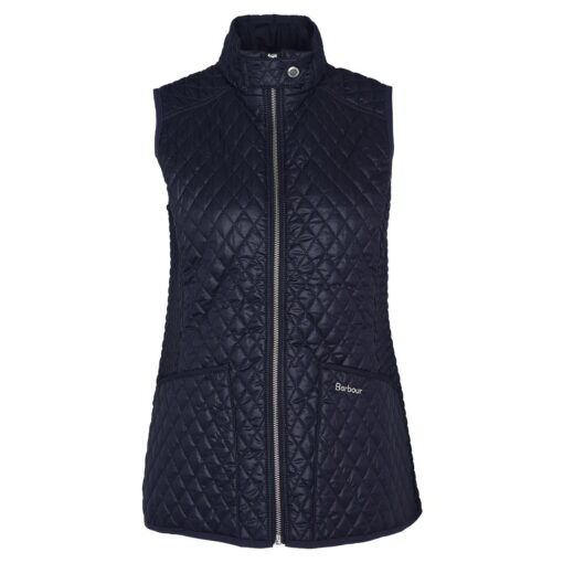 Barbour Swallow Quilted Gilet in dark navy