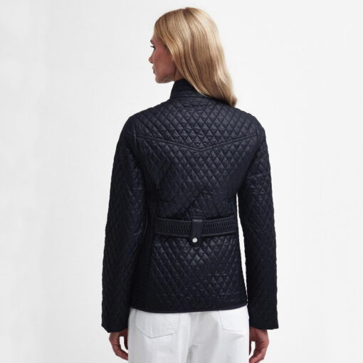 Barbour Swallow Quilted Jacket in dark navy