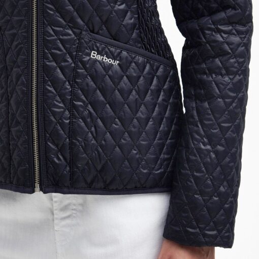 Barbour Swallow Quilted Jacket in dark navy
