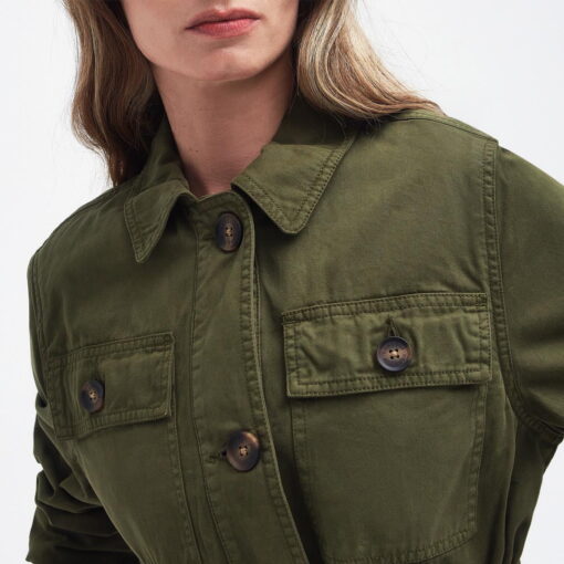 Barbour Tilly Casual Jacket in burnt olive