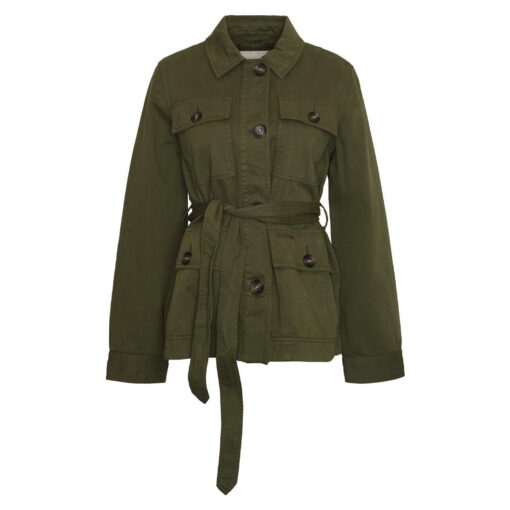 Barbour Tilly Casual Jacket in Burnt Olive LCA0331OL31