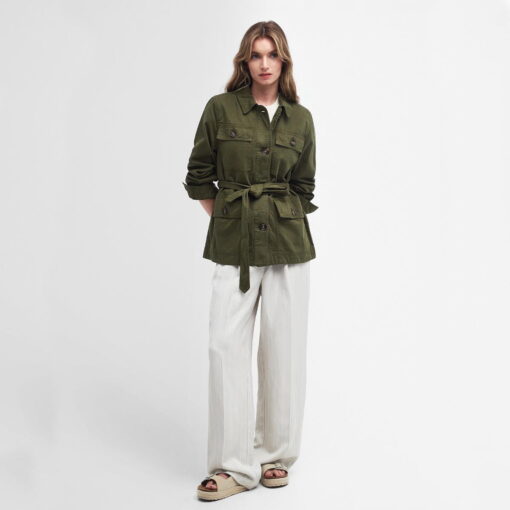 Barbour Tilly Casual Jacket in burnt olive