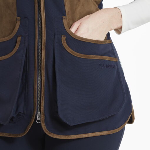 Schoffel Edenham Clay Vest True Navy