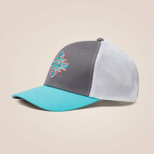Ariat Aztec Logo Truckers Cap grey