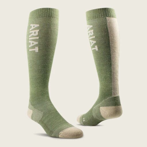 Ariat ArtiatTEK Thaw Merino Socks Winter Moss